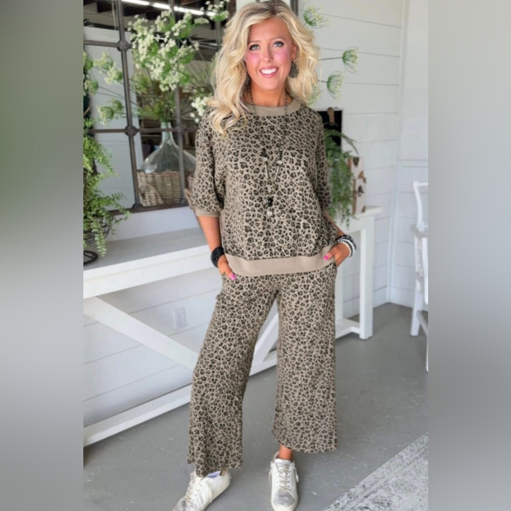 Leopard Print Women's Jumpsuit